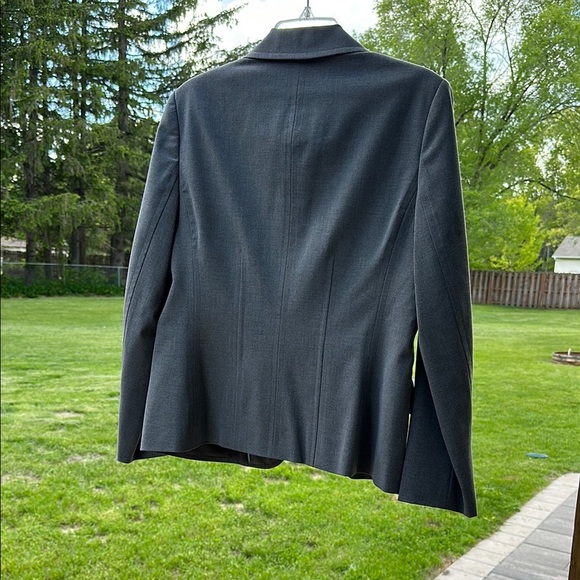 Worthington Women's Grey Business Suit Blazer Size 12 & Slacks Size 14P GUC - Picture 9 of 16